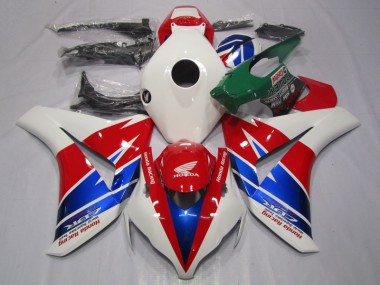Red White Blue 2008-2011 Honda CBR1000RR Motorcycle Fairing