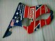 Red White Blue Castrol Cycle World 2001-2003 Honda CBR600 F4i Motorcycle Fairings Red White Blue Castrol Cycle World 2001-2003 Honda CBR600 F4i Motorcycle Fairings