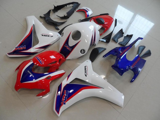 Red White Blue HRC 2008-2011 Honda CBR1000RR Motorcycle Fairings Red White Blue HRC 2008-2011 Honda CBR1000RR Motorcycle Fairings