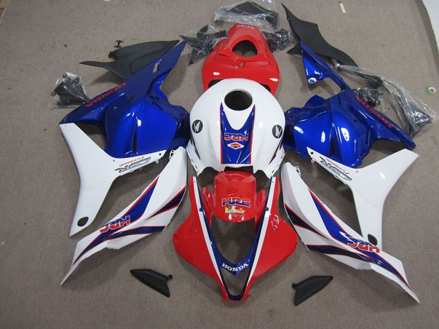 Red White Blue HRC 2009-2012 Honda CBR600RR Motorcycle Fairing Red White Blue HRC 2009-2012 Honda CBR600RR Motorcycle Fairing