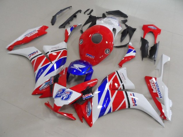 Red White Blue HRC 23 2012-2016 Honda CBR1000RR Motorcycle Fairings Red White Blue HRC 23 2012-2016 Honda CBR1000RR Motorcycle Fairings