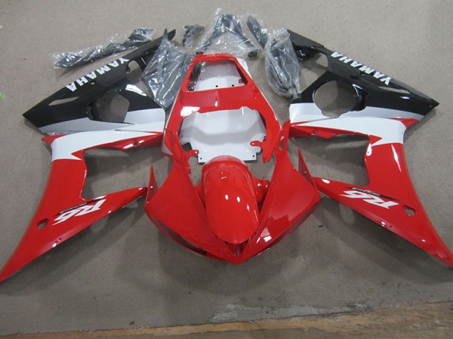 Red White Decal 2003-2005 Yamaha YZF R6 Motorcycle Fairings Red White Decal 2003-2005 Yamaha YZF R6 Motorcycle Fairings