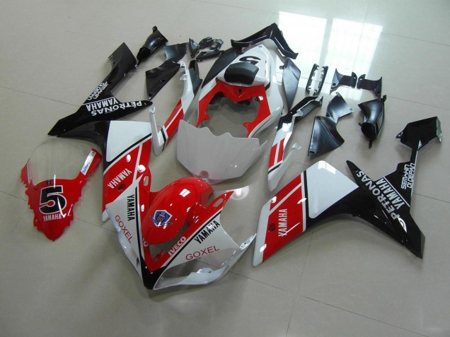 Red White Stickers 2007-2008 Yamaha YZF R1 Motorcycle Fairings Red White Stickers 2007-2008 Yamaha YZF R1 Motorcycle Fairings