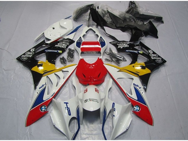 Red White Yellow 2009-2014 BMW S1000RR Motorcycle Fairings Red White Yellow 2009-2014 BMW S1000RR Motorcycle Fairings