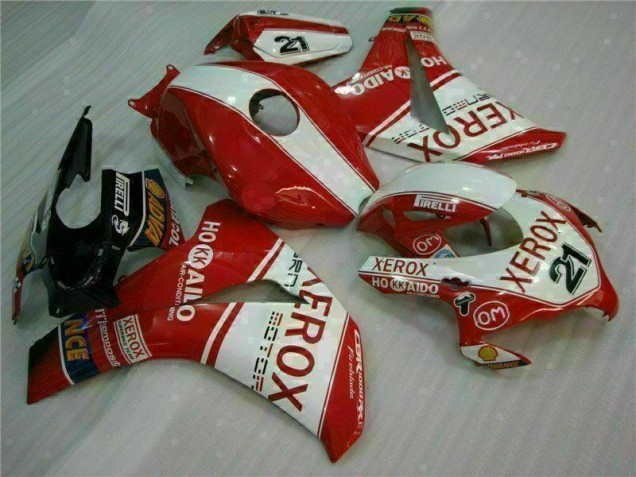 Red Xerox 21 2008-2011 Honda CBR1000RR Motorcycle Fairings Red Xerox 21 2008-2011 Honda CBR1000RR Motorcycle Fairings
