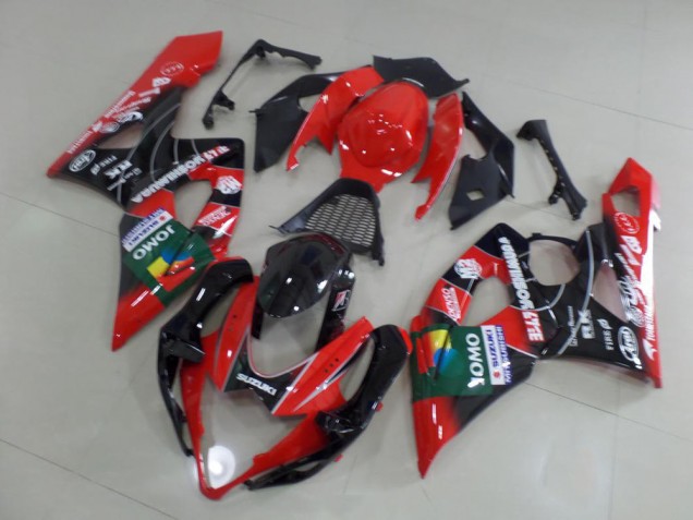 Red Yoshimura 2005-2006 Suzuki GSXR 1000 Motorcycle Fairings Red Yoshimura 2005-2006 Suzuki GSXR 1000 Motorcycle Fairings