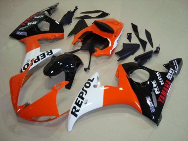 Repsol 2003-2005 Yamaha YZF R6 Motorcycle Fairings