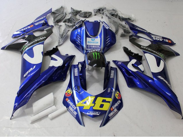 Rossi 2017-2021 Yamaha YZF R6 Motorcycle Fairings Rossi 2017-2021 Yamaha YZF R6 Motorcycle Fairings