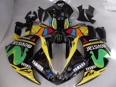 Rossi Movistar 2012-2014 Yamaha YZF R1 Motorcycle Fairings