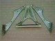 Silver 1998-2002 Yamaha YZF R6 Motorcycle Fairings Silver 1998-2002 Yamaha YZF R6 Motorcycle Fairings