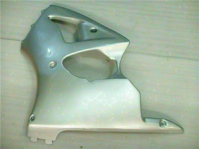 Silver 2000-2002 Kawasaki ZX6R Motorcycle Fairings Silver 2000-2002 Kawasaki ZX6R Motorcycle Fairings