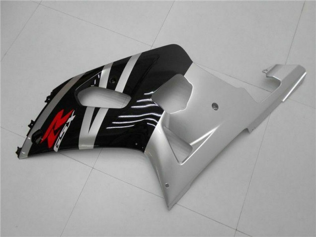 Silver 2001-2003 Suzuki GSXR 600/750 Motorcycle Fairings Silver 2001-2003 Suzuki GSXR 600/750 Motorcycle Fairings