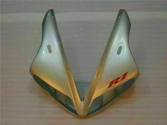 Silver 2002-2003 Yamaha YZF R1 Motorcycle Fairing Silver 2002-2003 Yamaha YZF R1 Motorcycle Fairing