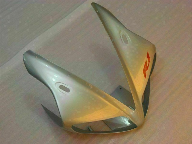 Silver 2002-2003 Yamaha YZF R1 Motorcycle Fairing Silver 2002-2003 Yamaha YZF R1 Motorcycle Fairing