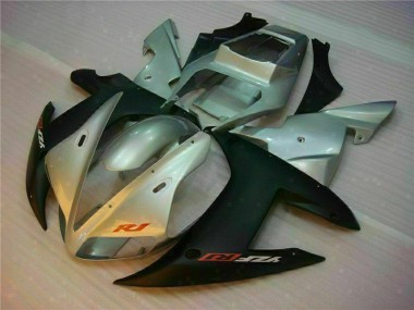 Silver 2002-2003 Yamaha YZF R1 Motorcycle Fairing
