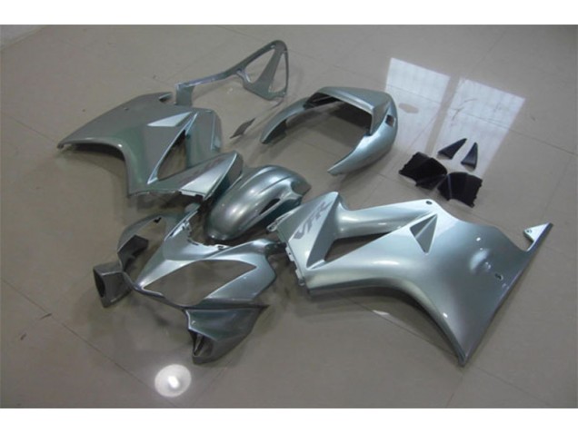 Silver 2002-2013 Honda VFR800 Motorcycle Fairing Silver 2002-2013 Honda VFR800 Motorcycle Fairing