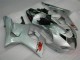 Silver 2003-2004 Suzuki GSXR 1000 Motorcycle Fairings Silver 2003-2004 Suzuki GSXR 1000 Motorcycle Fairings