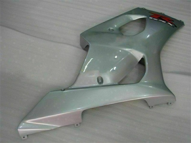 Silver 2003-2004 Suzuki GSXR 1000 Motorcycle Fairings Silver 2003-2004 Suzuki GSXR 1000 Motorcycle Fairings