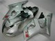 Silver 2003-2004 Suzuki GSXR 1000 Motorcycle Fairings Silver 2003-2004 Suzuki GSXR 1000 Motorcycle Fairings