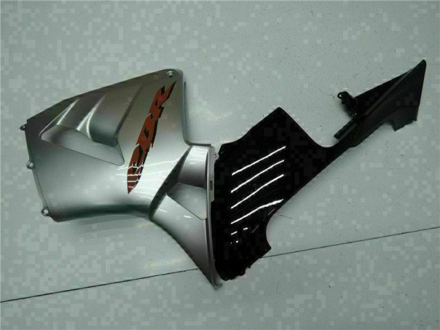 Silver 2005-2006 Honda CBR600RR Motorcycle Fairings Silver 2005-2006 Honda CBR600RR Motorcycle Fairings