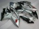 Silver 2006-2007 Suzuki GSXR 600/750 Motorcycle Fairings Silver 2006-2007 Suzuki GSXR 600/750 Motorcycle Fairings