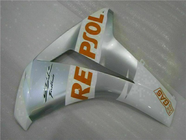 Silver 2008-2011 Honda CBR1000RR Motorcycle Fairings Silver 2008-2011 Honda CBR1000RR Motorcycle Fairings