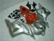 Silver 2009-2012 Honda CBR600RR Motorcycle Fairings Silver 2009-2012 Honda CBR600RR Motorcycle Fairings