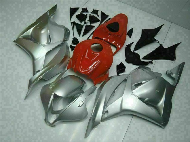Silver 2009-2012 Honda CBR600RR Motorcycle Fairings Silver 2009-2012 Honda CBR600RR Motorcycle Fairings