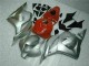 Silver 2009-2012 Honda CBR600RR Motorcycle Fairings Silver 2009-2012 Honda CBR600RR Motorcycle Fairings