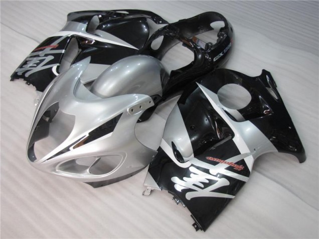 Silver Black 1996-2007 Suzuki GSXR 1300 Hayabusa Motorcycle Fairings Silver Black 1996-2007 Suzuki GSXR 1300 Hayabusa Motorcycle Fairings
