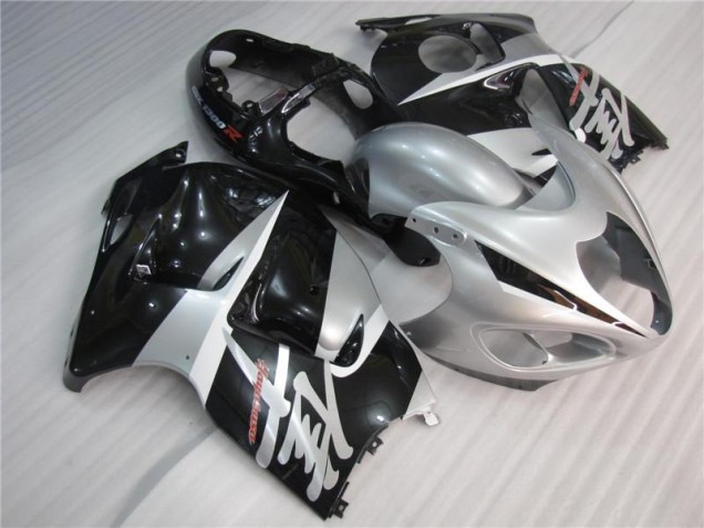 Silver Black 1996-2007 Suzuki GSXR 1300 Hayabusa Motorcycle Fairings Silver Black 1996-2007 Suzuki GSXR 1300 Hayabusa Motorcycle Fairings