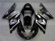 Silver Black 2000-2002 Suzuki GSXR 1000 Motorcycle Fairings Silver Black 2000-2002 Suzuki GSXR 1000 Motorcycle Fairings