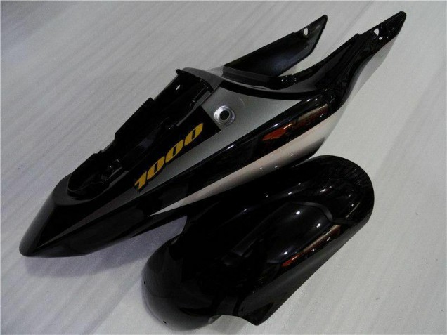 Silver Black 2000-2002 Suzuki GSXR 1000 Motorcycle Fairings Silver Black 2000-2002 Suzuki GSXR 1000 Motorcycle Fairings