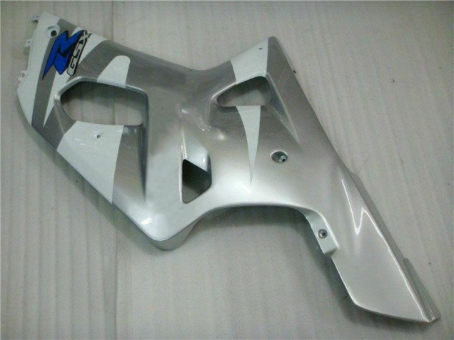 Silver Black 2001-2003 Suzuki GSXR 600/750 Motorcycle Fairing Silver Black 2001-2003 Suzuki GSXR 600/750 Motorcycle Fairing