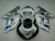 Silver Black 2001-2003 Suzuki GSXR 600/750 Motorcycle Fairing Silver Black 2001-2003 Suzuki GSXR 600/750 Motorcycle Fairing