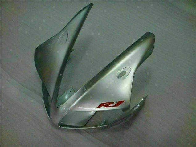 Silver Black 2002-2003 Yamaha YZF R1 Motorcycle Fairing Silver Black 2002-2003 Yamaha YZF R1 Motorcycle Fairing