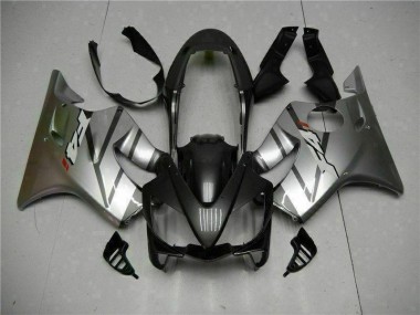 Silver Black 2004-2007 Honda CBR600 F4i Motorcycle Fairings