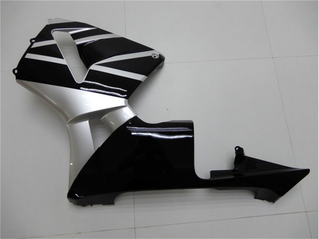 Silver Black 2005-2006 Honda CBR600RR Motorcycle Fairings Silver Black 2005-2006 Honda CBR600RR Motorcycle Fairings