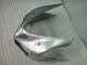 Silver Black 2005-2006 Kawasaki ZX6R Motorcycle Fairings Silver Black 2005-2006 Kawasaki ZX6R Motorcycle Fairings
