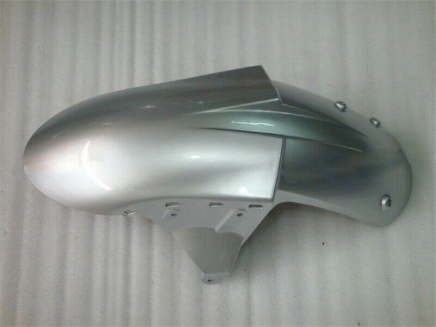 Silver Black 2005-2006 Kawasaki ZX6R Motorcycle Fairings Silver Black 2005-2006 Kawasaki ZX6R Motorcycle Fairings