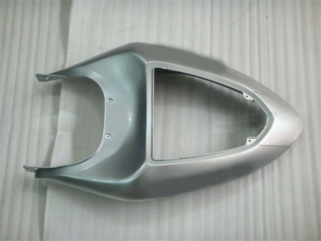 Silver Black 2005-2006 Kawasaki ZX6R Motorcycle Fairings Silver Black 2005-2006 Kawasaki ZX6R Motorcycle Fairings
