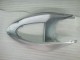 Silver Black 2005-2006 Kawasaki ZX6R Motorcycle Fairings Silver Black 2005-2006 Kawasaki ZX6R Motorcycle Fairings