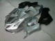 Silver Black 2005-2006 Kawasaki ZX6R Motorcycle Fairings Silver Black 2005-2006 Kawasaki ZX6R Motorcycle Fairings
