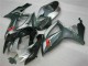 Silver Black 2006-2007 Suzuki GSXR 600/750 Motorcycle Fairings Silver Black 2006-2007 Suzuki GSXR 600/750 Motorcycle Fairings