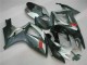 Silver Black 2006-2007 Suzuki GSXR 600/750 Motorcycle Fairings Silver Black 2006-2007 Suzuki GSXR 600/750 Motorcycle Fairings