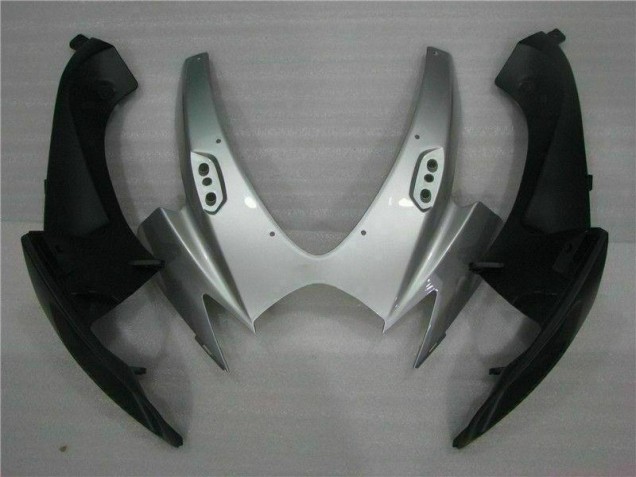 Silver Black 2006-2007 Suzuki GSXR 600/750 Motorcycle Fairings Silver Black 2006-2007 Suzuki GSXR 600/750 Motorcycle Fairings