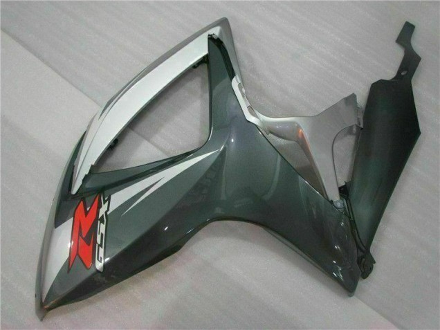 Silver Black 2006-2007 Suzuki GSXR 600/750 Motorcycle Fairings Silver Black 2006-2007 Suzuki GSXR 600/750 Motorcycle Fairings