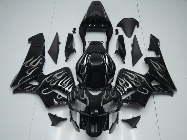 Silver Flame 2005-2006 Honda CBR600RR Motorcycle Fairings Silver Flame 2005-2006 Honda CBR600RR Motorcycle Fairings