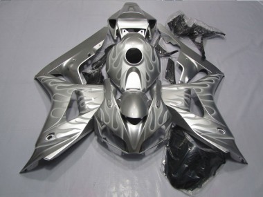 Silver Flame 2006-2007 Honda CBR1000RR Motorcycle Fairings