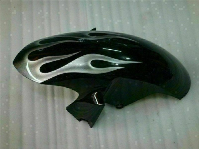 Silver Flame Black 2006-2007 Yamaha YZF R6 Motorcycle Fairings Silver Flame Black 2006-2007 Yamaha YZF R6 Motorcycle Fairings